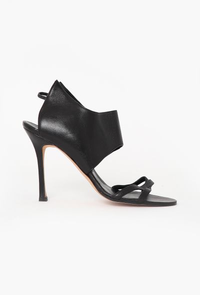 Manolo Blahnik 2010 Cut-Out Leather Heels - 1 Manolo Blahnik 2010 Cut-Out Leather Heels - 1