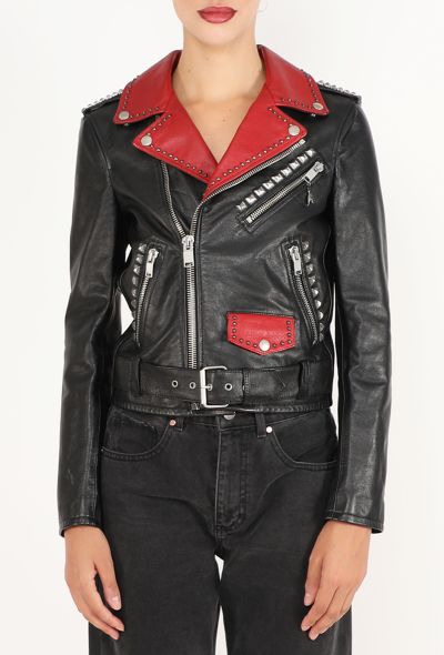 Saint Laurent Sunset Calfskin Biker Jacket, S/S 2016 - 1