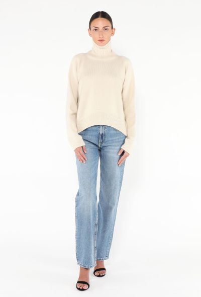 Céline 2014 Ribbed Cashmere Turtleneck - 2