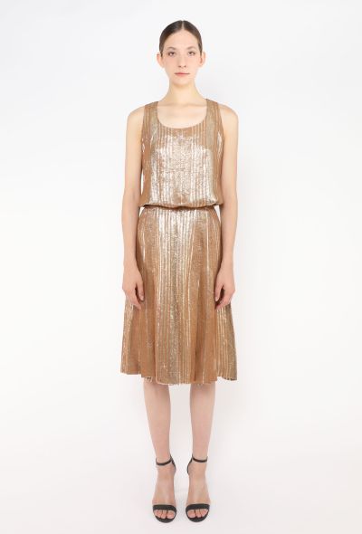 Chloé Vintage Lamé Skirt Ensemble - 2 Chloé Vintage Lamé Skirt Ensemble - 2