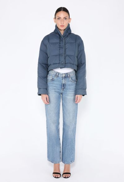 Romeo Gigli Early '90s Shawl Collar Puffer Jacket - 1