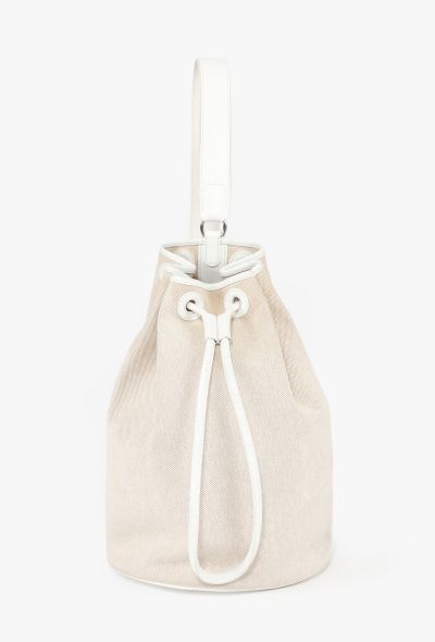 Hermès Courchevel & Toile H Matelot Marin PM Bag - 1