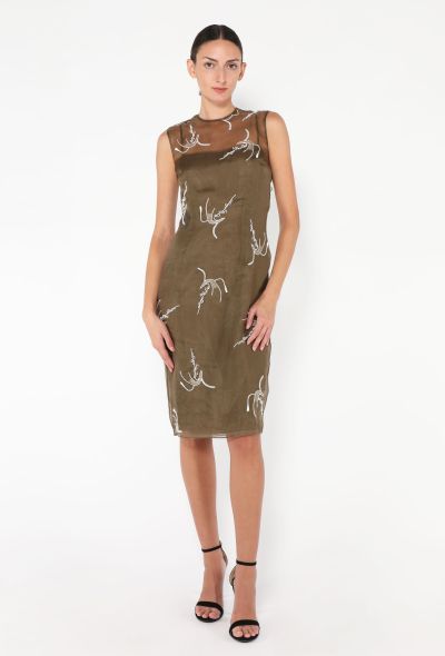 Prada 2024 Embroidered Organza Dress - 1 Prada 2024 Embroidered Organza Dress - 1