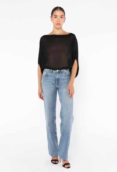 Maison Margiela 2008 Boatneck Coffin Bodysuit - 2