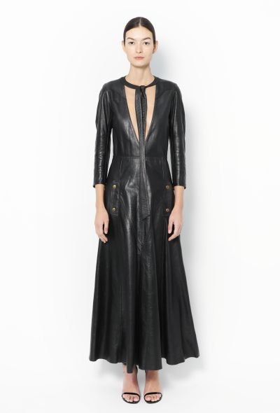 Chloé F/W 2016 Leather Maxi Dress - 1