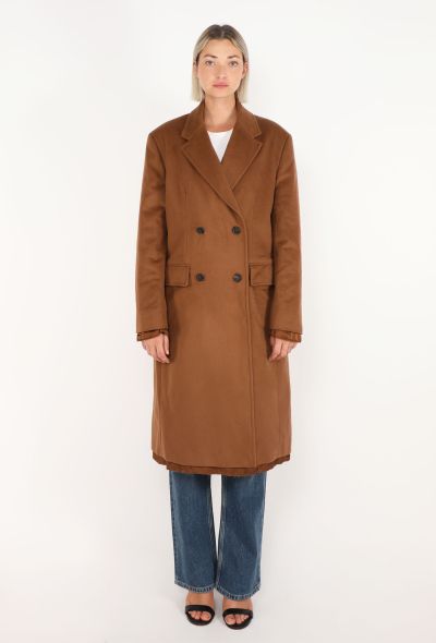 Miu Miu Double-Breasted Notched Coat, 2024 - 1