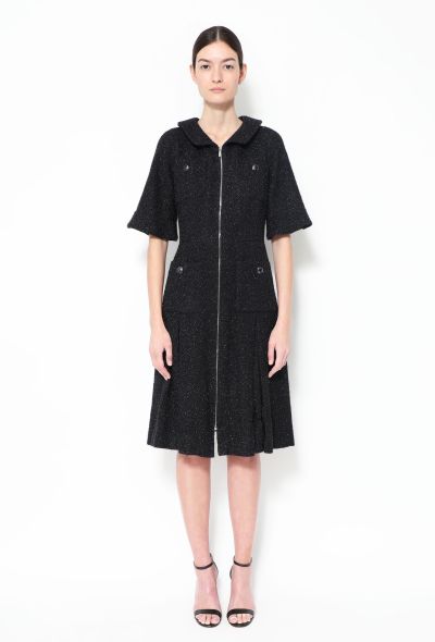                             F/W 2013 Tweed Zip Dress - 1