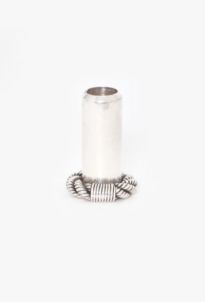 Hermès Rare 1975 Ravinet d'Enfert Silver Lighter Holder - 2 Hermès Rare 1975 Ravinet d'Enfert Silver Lighter Holder - 2
