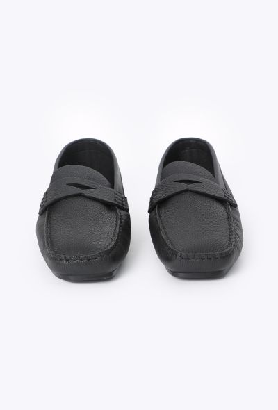Khaite Billy Leather Penny Loafers, 2025 - 2