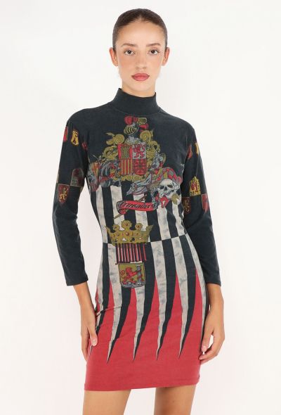 Jean Paul Gaultier Junior Collegiate T-Shirt Dress, F/W 1988 - 1