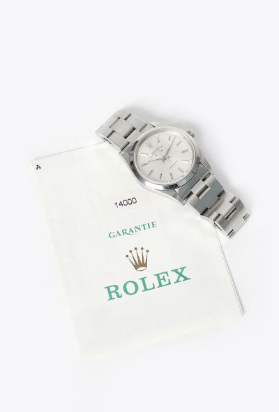 Rolex Air-King Silver Dial & Stainless Steel Watch - 1