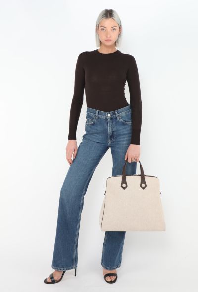 Hermès 2006 Toile H & Ébène Swift Heeboo Bag - 2