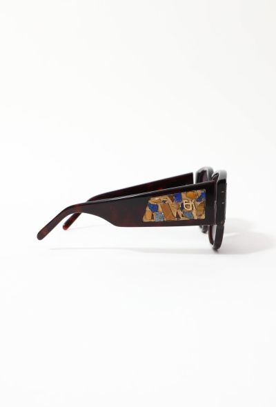                                         Embellished Oversized Sunglasses-2