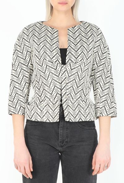 Dior Chevron Corset Jacket - 1