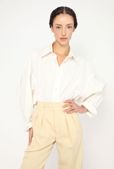 Saint Laurent '70s Pleated Twill Trousers - 1 Saint Laurent '70s Pleated Twill Trousers - 1