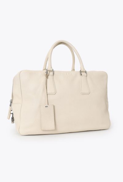 Prada Large White Calfskin Bag - 2 Prada Large White Calfskin Bag - 2
