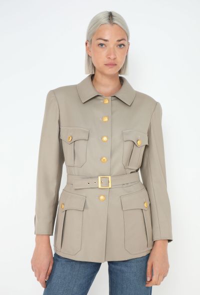 Chanel ICONIC F/W 1996 Belted Safari Ensemble - 2 Chanel ICONIC F/W 1996 Belted Safari Ensemble - 2
