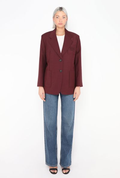 Miu Miu S/S 2024 Logo Tailored Blazer - 2