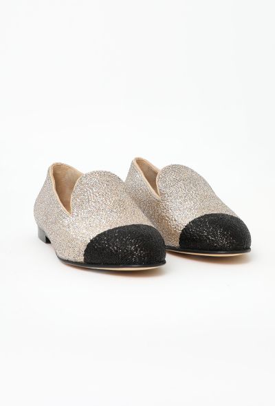 Chanel 2021 Bicolor Embellished Loafers - 2