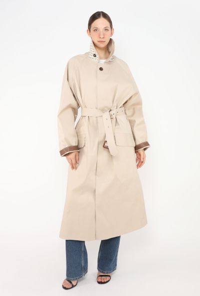Maison Margiela 2021 Belted Mackintosh Trench - 1 Maison Margiela 2021 Belted Mackintosh Trench - 1