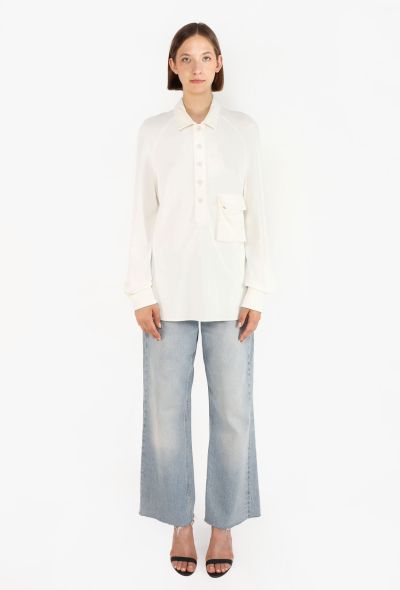 Bottega Veneta Patch Pocket Blouse, Spring 2020 - 2
