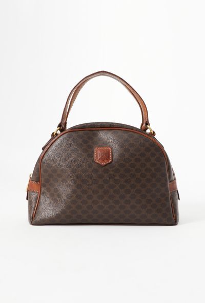 Céline Vintage Macadam Dome Bag - 1 Céline Vintage Macadam Dome Bag - 1