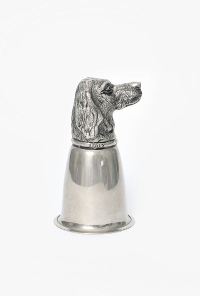 Gucci '70s Carved Dog Head Chalice - 2