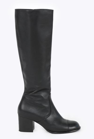 Chanel Leather Knee High Boots, 2024 - 1