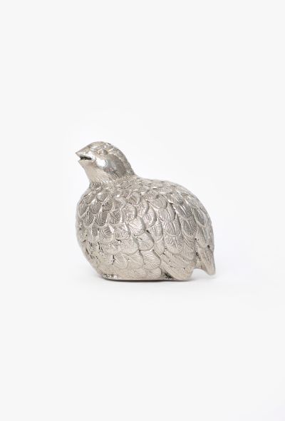 Gucci Quail Salt & Pepper Shaker, 1970s - 1