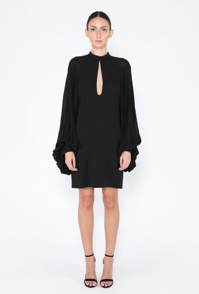 Saint Laurent 2013 Bishop Sleeve Dress - 2