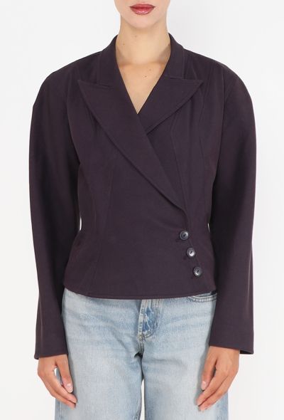 Alaïa Cinched Sculped Blazer, Fall 1990 - 1