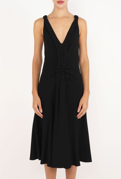 Prada Flared Crêpe Dress, Early 2000s - 2