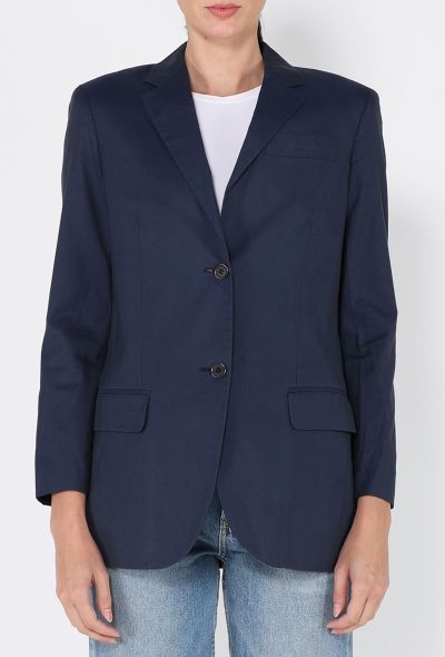 Helmut Lang Tailored Cotton Blazer, 2000s - 1