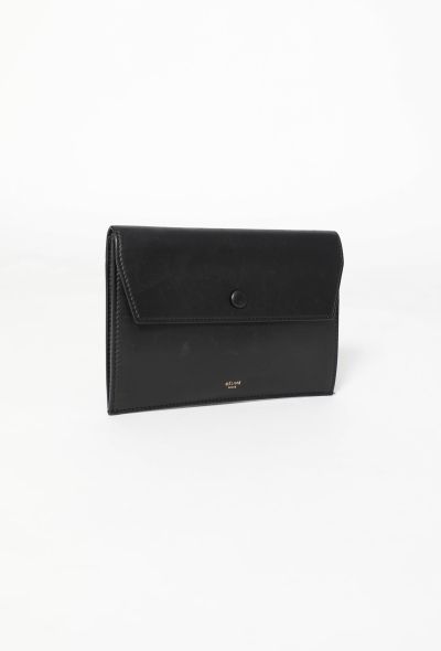 Céline Black Calfskin Clutch - 2 Céline Black Calfskin Clutch - 2