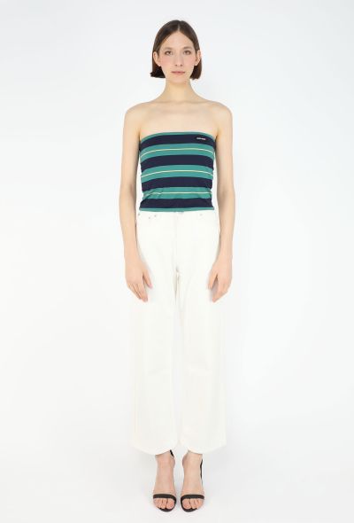 Miu Miu Fall 2025 Striped Tube Top - 2