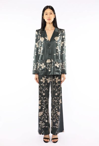 Roberto Cavalli Jacquard Silk Ensemble, Pre-Fall 2011 - 1