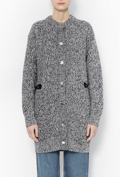 Louis Vuitton 2015 Buckle Knit Cardigan - 1 Louis Vuitton 2015 Buckle Knit Cardigan - 1