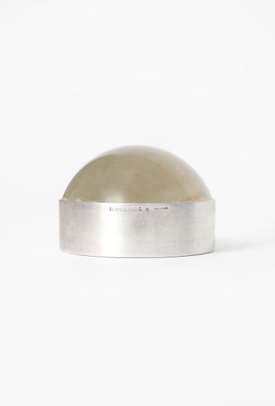 Hermès Silver Desktop Magnifying Glass, 1960s - 1