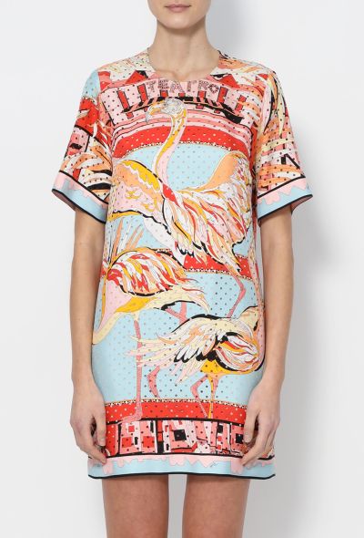 Emilio Pucci S/S 2018 Graphic Silk Dress - 1