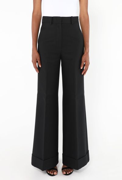Khaite Wide-Leg Cuffed Trousers - 2 Khaite Wide-Leg Cuffed Trousers - 2