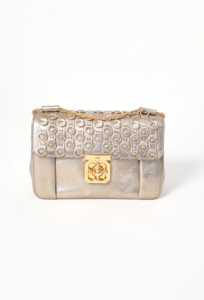 Chloé Metallic Elsie Medium Bag - 1 Chloé Metallic Elsie Medium Bag - 1