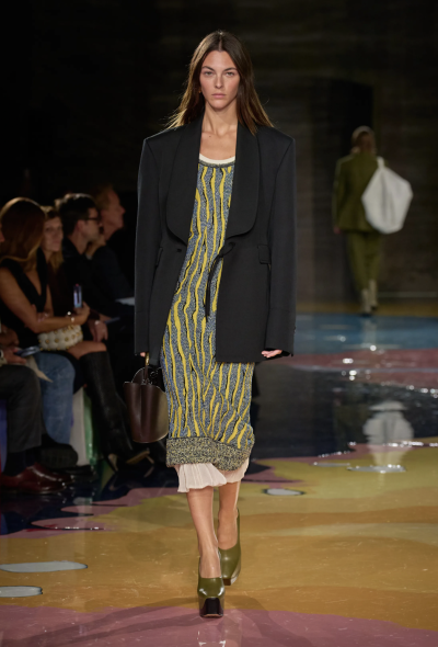 Bottega Veneta Ottoman Tie-Front Blazer, S/S 2023 - 2