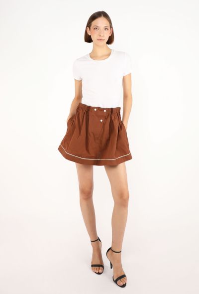 Prada Paperbag Pyjama Skirt, F/W 2025 - 1