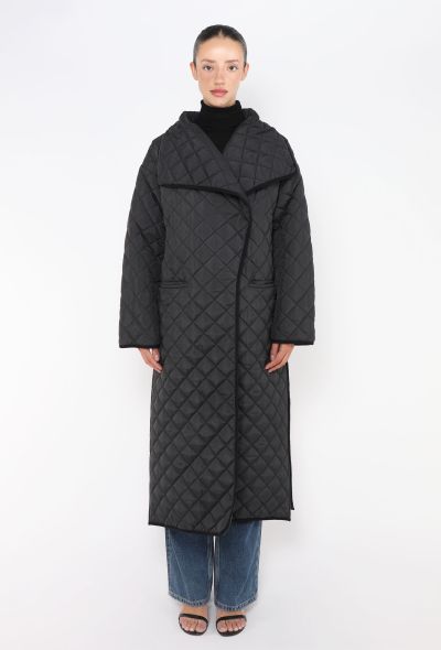Toteme 2022 Oversized Quilted Coat - 1 Toteme 2022 Oversized Quilted Coat - 1