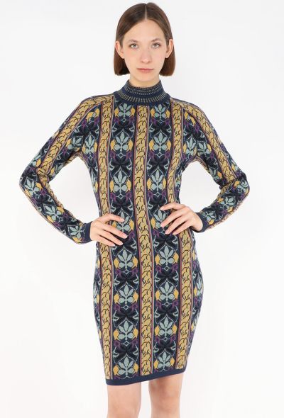 Alaïa Intarsia Bodycon Dress,  F/W 1990 - 1