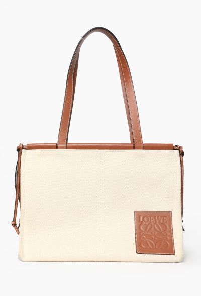 Loewe Canvas Cushion Tote Bag - 2
