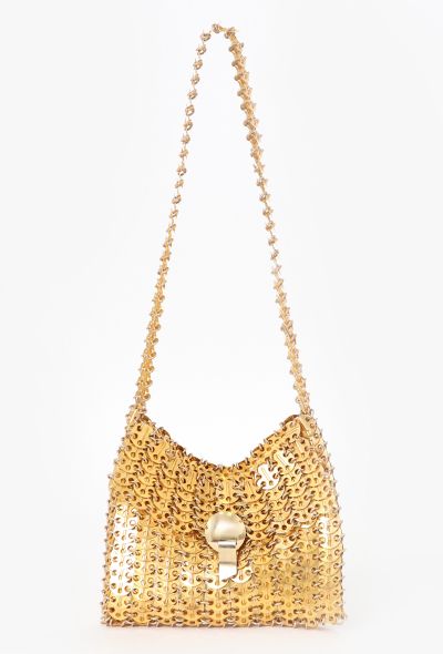Paco Rabanne '60s Gold Chainmail Disc Shoulder Bag - 1 Paco Rabanne '60s Gold Chainmail Disc Shoulder Bag - 1
