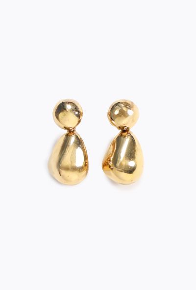 Phoebe Philo 2025 Collection D Double Ball Earrings - 1