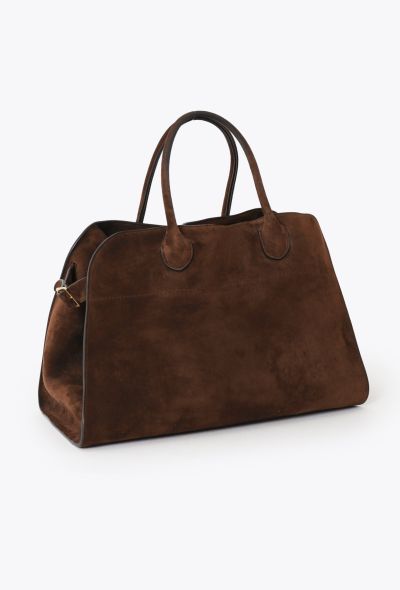 The Row Brown Suede Margaux 17 - 2