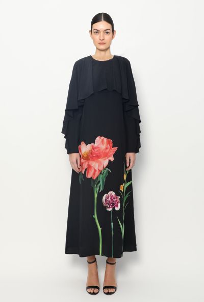 Valentino F/W 2020 Silk Maxi Dress - 1 Valentino F/W 2020 Silk Maxi Dress - 1